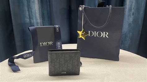 dior oblique galaxy leather wallet|Christian Dior Trifold Flap Wallet Oblique Galaxy Leather Black.